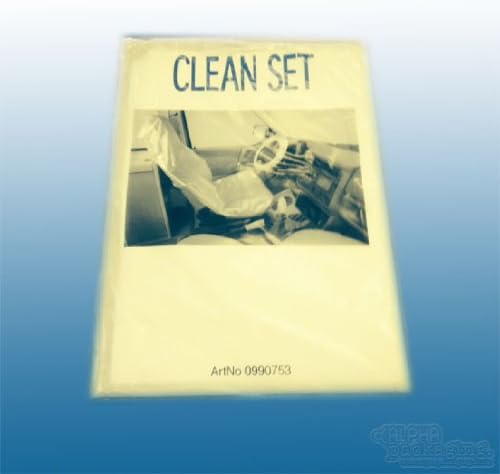5 in 1 Car Valeting Disposable Clean Set