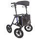 Fabacare Outdoor Rollator Silva mit Luftbereifung für bis 136 kg