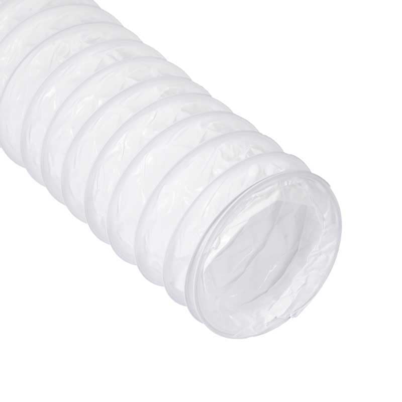 Airflow diameter 100mm x 3M PVC Flexible Ducting Hose, White - Image 3