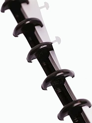 Miniatura 6 de Paquete de 2 papel de repuesto en blanco de tamaño clásico, 9 discos preperforados con disco de 9 discos, 200 hojas400 páginas, papel blanco de