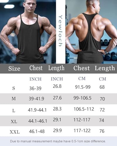 Débardeur gym et entraînement dos en Y vêtement de course pour homme - 5