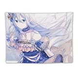 壁タペストリー 可愛いアニメ柄 VTuber 宵崎奏 布ポスター 壁掛け タペストリー 大判 【雰囲気転換 背景 多機能】 室内装飾 ホーム飾り 模様替え モダン 装飾用品 部屋 リビングルーム 寮の飾り小物 窓カーテン 使いやすい 60"x80"