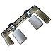 Adjustable Bracket Guide Roller with Sliding Rolling Gate 3 1/2