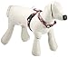 Toto&Pal Royal Tartan Check Neck Harness (with Swarovski) Pink, 1.0 inches (25 mm)