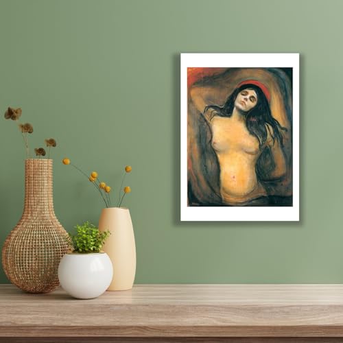 Edvard Munch Madonna Impression d'Art Mat Spiffing Prints XL - 3