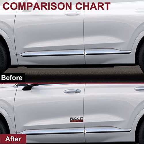 Image of 2 Pcs Fuck IT Edition Emblem 3D Fender Badge Decal, 3D Fender Badge Decal Car Truck Replacement, Fit for All Cars, is Used for Body Decoration, Instrument Panel, Track, Motorcycle, Black Red.