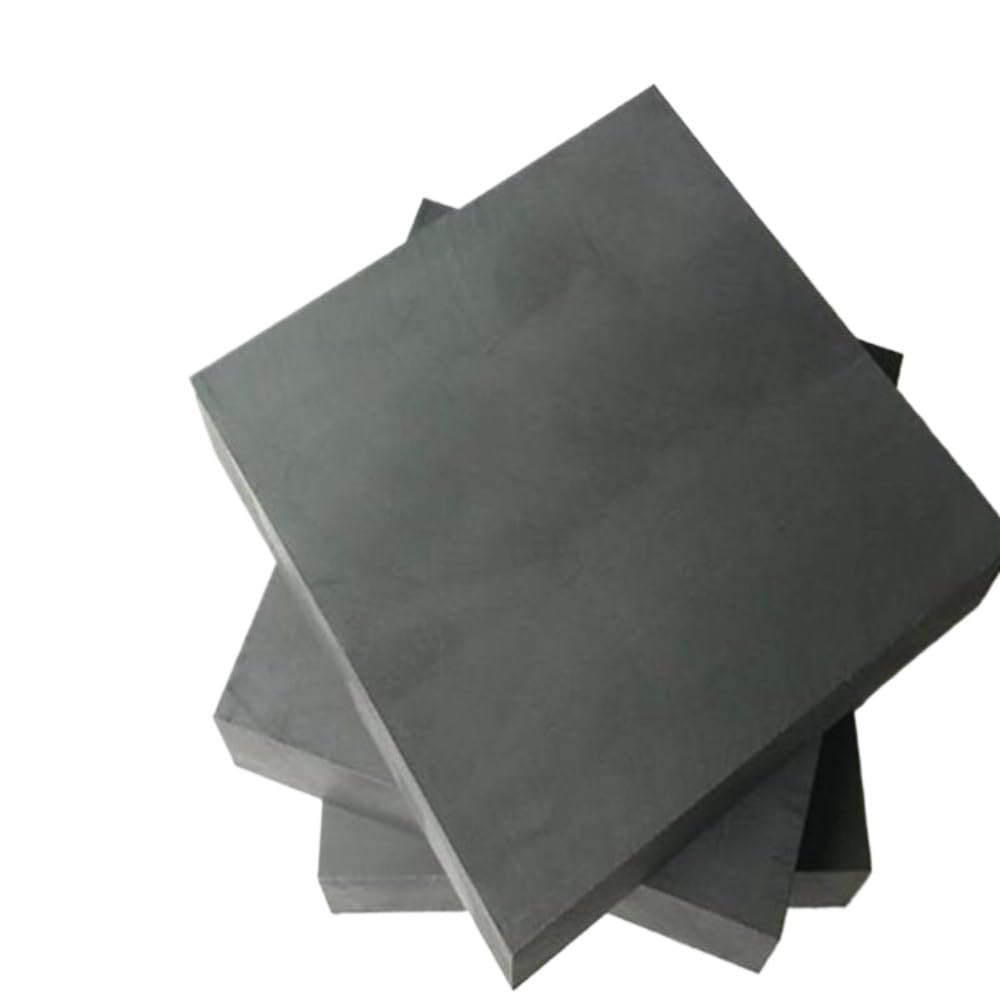 1pc Carbon Graphite Plate, 100x100mm, 5mm Thickness, Graphite Sheet Mould for Crucibles Tool