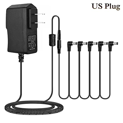 RUMUI Bloc d’alimentation pour pédale de guitare – Pointe 9 V – Câble Daisy Chain négatif à 5 voies – Idéal pour les… - Les Beatles, Paul McCartney, John Lennon, RIngo Starr, George Harrison RUMUI Bloc d'alimentation pour pédale de guitare - Pointe 9 V - Câble Daisy Chain négatif à 5 voies - Idéal pour les… – Image 7