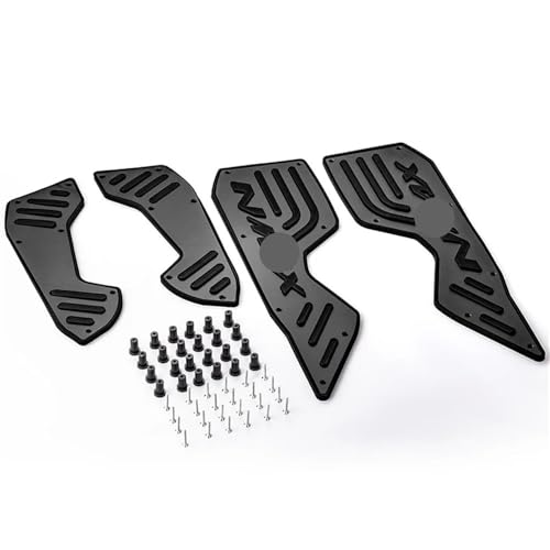 Plaque de pied NMAX 125 155 marchepied moto en aluminium finition premium