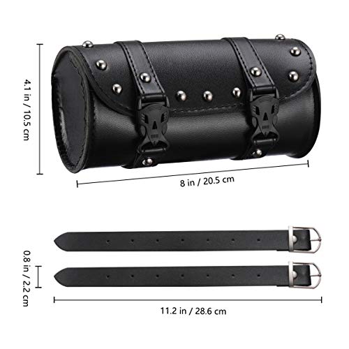 BESPORTBLE, 1 peça à prova d'água, bolsa de couro para sela, bolsa de armazenamento de motocicleta