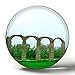 Hqiyaols Souvenir Italia Acqui Terme Acquedotto Romano 3D Imán de Nevera Colección de Recuerdos Regalo de Viaje Círculo Cristal Imanes de Nevera