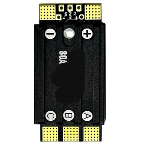 ESC 80A 3-8S AM32 haute tension : l'électronique de précision indispensable pour drone FPV.