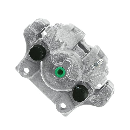 Image of Detroit Axle - Rear Right Brake Caliper for BMW 323i 325i 325Xi 328i xDrive 328xi X1, Passenger Side Disc Brake Caliper w /Bracket Replacement