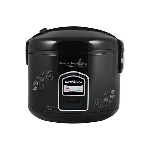 Panela de Arroz Elétrica PA5 Prime - 66-401-060 - Britânia - 127v - Preta