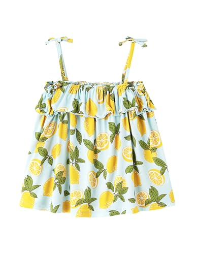 Image of Baby Girl Sleeveless T-Shirts Toddler Infant Girls Tank Top T-Shirt Viscose from Bamboo Summer Cool Tees 3Months-5T