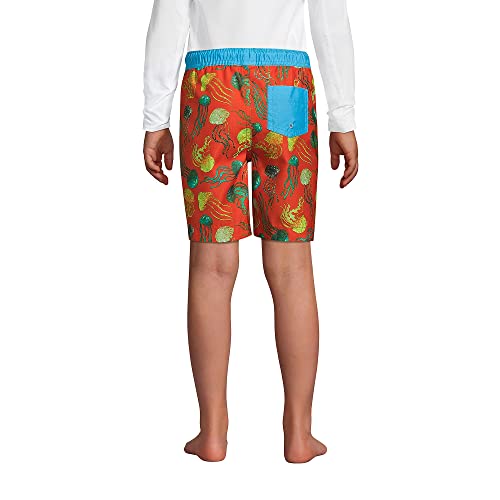 Lands' End B Swim Trunks Flame Jellyfish Kids Medium3
