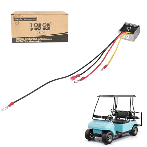 Golf Cart Voltage Regulator Rectifier Replacement For Club Car Ds Gas Golf Cart 1992-2007 1015777 102711201