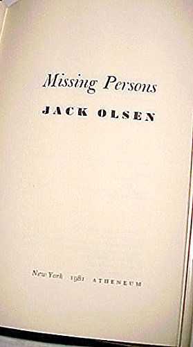 Missing Persons B001UXRO4Q Book Cover
