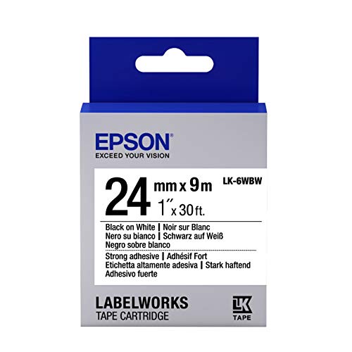 Epson LabelWorks Strong Adhesive LK (Replaces LC) Tape Cartridge ~1