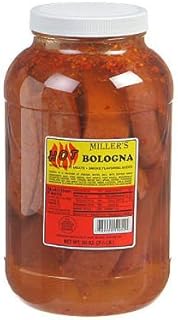 Miller's Hot Bologna - 56 oz. jar