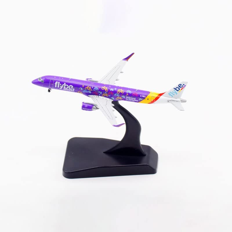 ZYAURA For: Die Cast JC Wings 1: 400 Scale Aircraft Model Alloy Flybe ERJ190 G-FBEJ