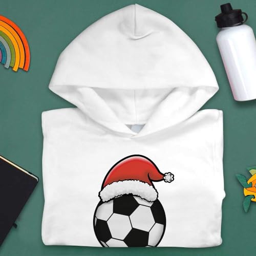 Azeeda 'Christmas Football' Children's Hoodie/Hooded Sweater (KO042512)3