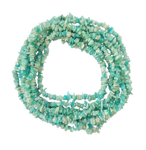 Collier amazonite 254 cm pour sautoir multi-rangs en perles de gemme