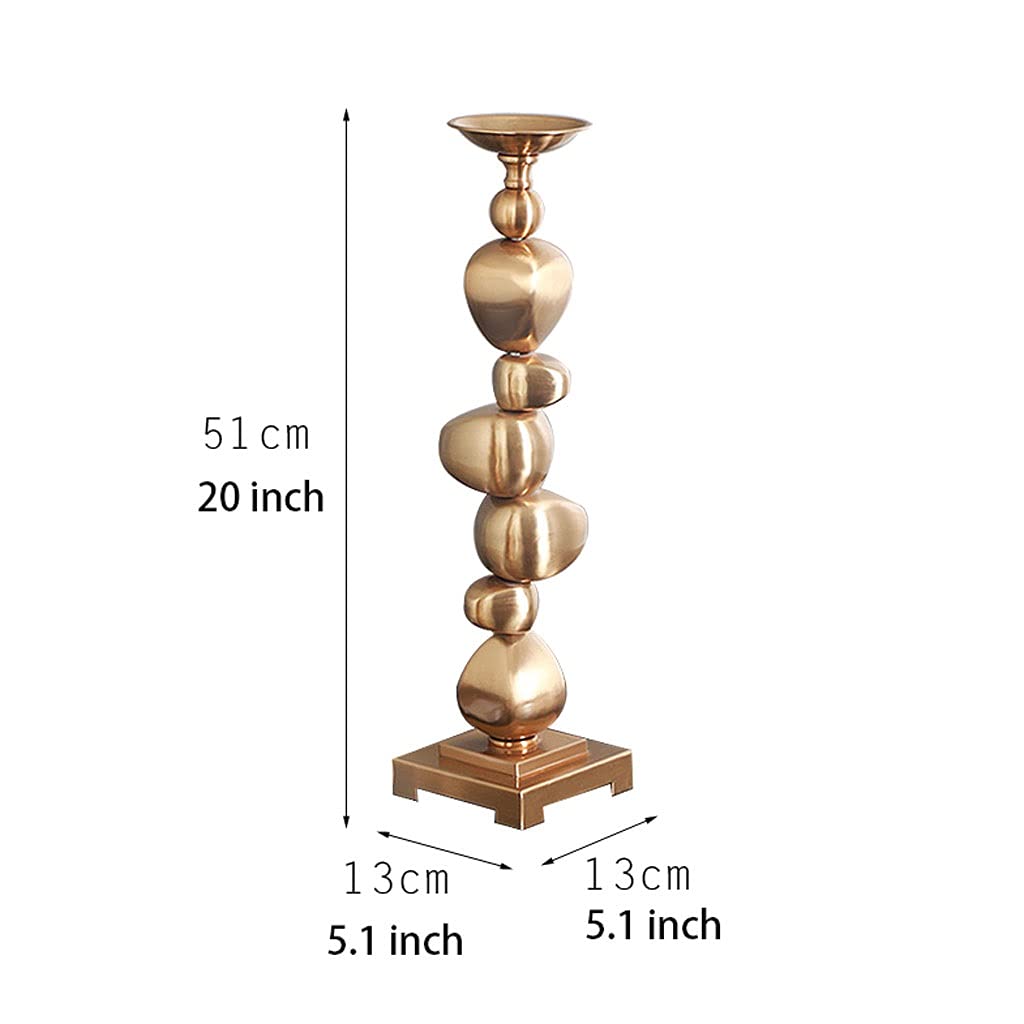 Kerzenhalter für Adventskranz, Metallsäule Kerzenhalter, Kerzenständer, Tischkandelaber-Mittelstücke for Home Hochzeit Kerzenlicht-Dinner-Dekoration Heim-Party-Dekoration(Set)