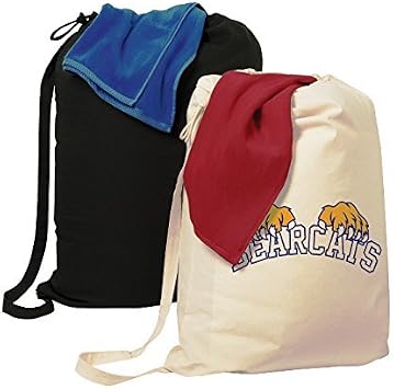 Large Cotton Laundry Bags - 1 Pack
