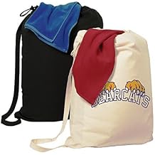 Large Cotton Laundry Bags - 1 Pack