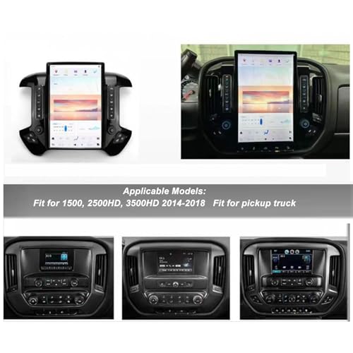 Reprodutor Multimídia para Carro, Reprodutor Multimídia para Carro 14,4 Polegadas 2K HD Touch Screen