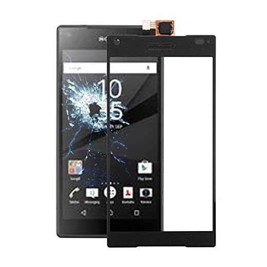 JIANGSHOU For Sony Xperia Z5 Compact / Z5 Mini Pantalla táctil digitalizador Asamblea (Color : Black)