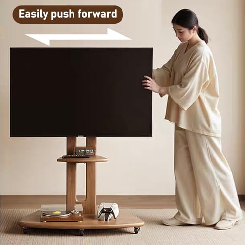 Soporte para TV móvil de piso para 43 a 75 pulgadas miniatura 6