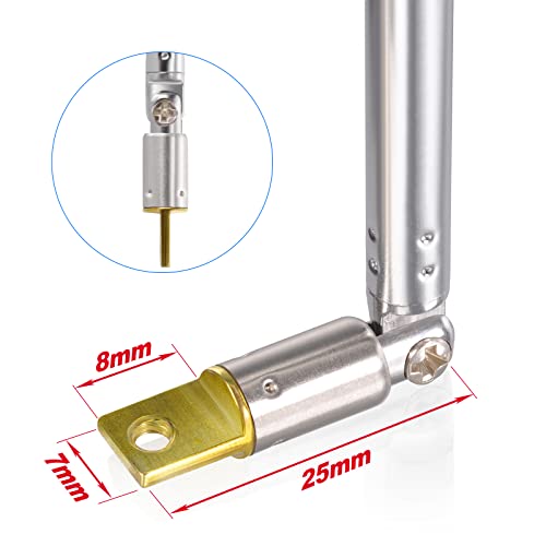 image for Bingfu 6 Sections Telescopic 65cm AM FM Antenna Portable Radio Antenna