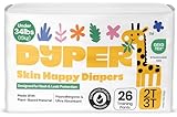 DYPER Toddler Potty Training Pants Girls & Boys, Honest Ingredients, Day & Overnight, Made with Plant-Based* Materials, Hypoallergenic for Sensitive Skin, Unscented (2T-3T (26 Pants))
