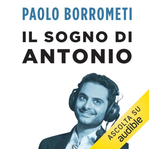 Diseño de la portada del título Il sogno di Antonio