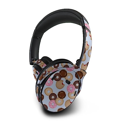 Image of MightySkins Skin Compatible with Bose QuietComfort 45 Headphones - Donut Binge | Protective, Durable, and Unique Vinyl Decal wrap Cover | Easy to Apply, Remove, and Change Styles | Made in The USA