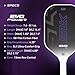 Selkirk Sport SLK Evo Power MAX Pickleball Paddle by Selkirk Sport | G9 Power Carbon Fiber Pickleball Paddle with SpinFlex Surface and Rev-Hybrid Polymer Core | Power Purple Max