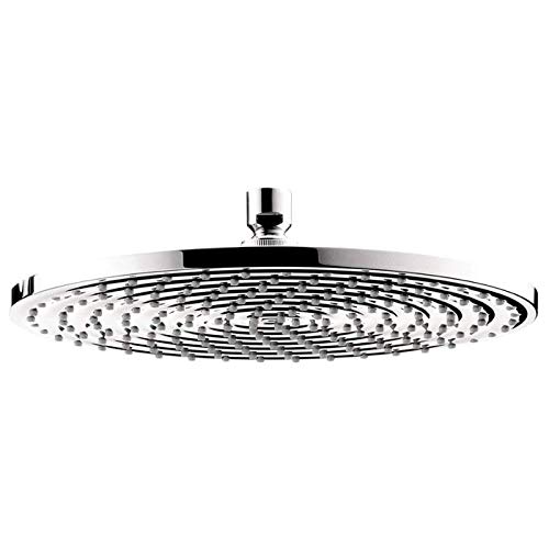 hansgrohe Raindance S 12-inch Showerhead Premium Modern 1-Spray RainAir Air Infusion with Airpower with QuickClean in Chrome, 27493001 hansgrohe Raindance S 12-inch Showerhead Premium Modern 1-Spray RainAir Air Infusion with Airpower with QuickClean in Chrome, 27493001