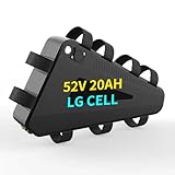 52V Electric Bike Triangle Lithium Battery Pack 20Ah Triangle Ebike Battery With fast charger + BMS for 350-2000W Motorcycle Mountain Bicycle