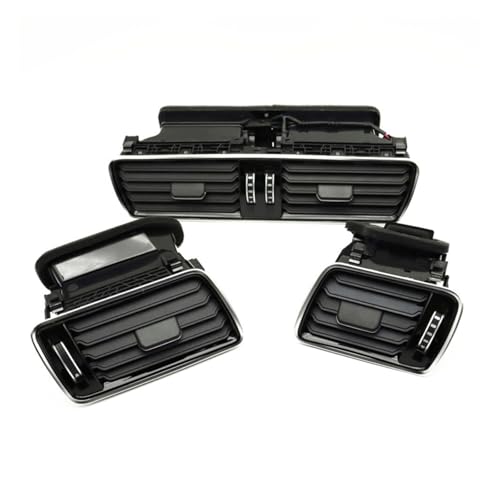 Para VW Para Passat B7 2011-2014 (solo Versión Euro LHD) Aire Acondicionado Delanteras Centrales Izquierdas Y Derechas Coche rejillas de ventilación de aire de CA para coche(Pair)