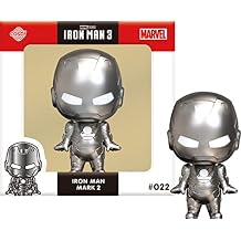 Cosbi CBX061 Marvel Collection Iron Man 3 Movie Iron Man Mark 2#022 Non-Scale Figure, Silver, Height 8 cm Tall
