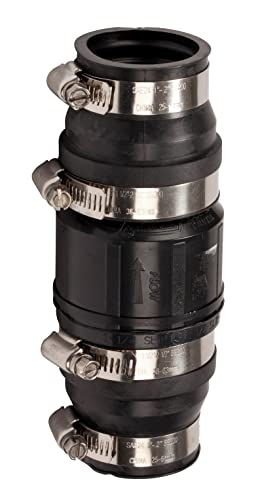 Red Lion Scv114 1-1/4-Inch And 1-1/2-Inch Abs Vertical Sump Pump Check Valve, Black, 14942901 #TOP15
