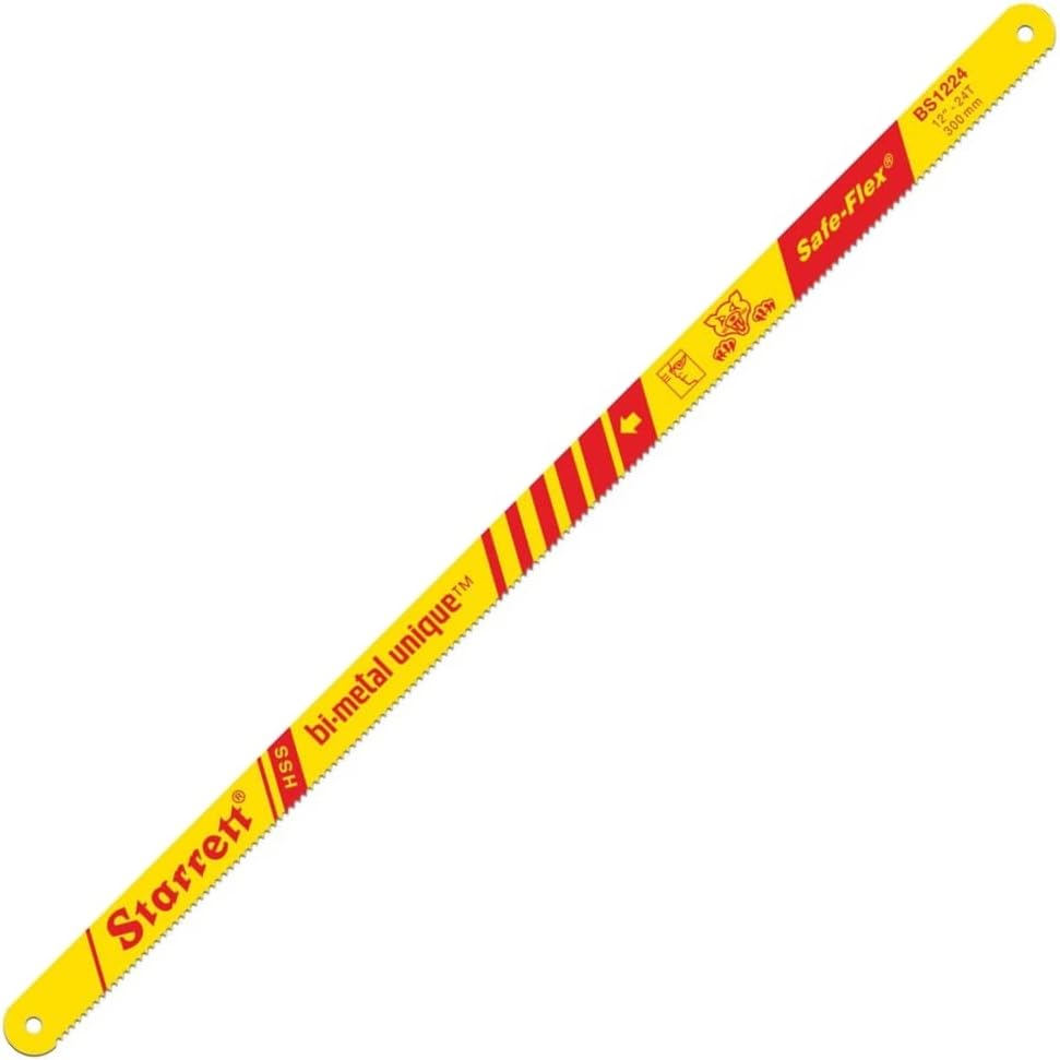 Bi-Metal Unique Safe-Flex Hacksaw Blades 300mm (12in) x 24tpi Box 50