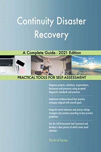 Continuity Disaster Recovery A Complete Guide - 2021 Edition : Amazon ...