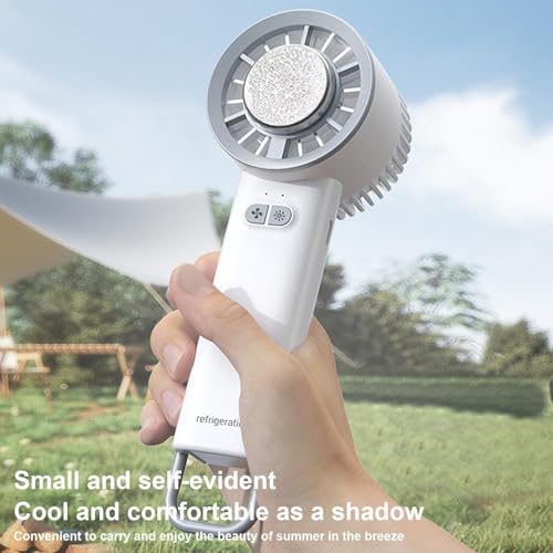 Ventilateur portable petit rechargeable pour climat chaud - 3