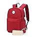 Produktbild Pak One Rucksack mit Powerbank und USB-Ladeanschluss, Laptoptasche, Daypack für Freizeit, Schule und Outdoor Reise für Frauen und Männer-Rot