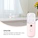 WRITWAA 1Pc Portable Nano Facial Humidifier Spray Rechargeable Skin Moistener for Beauty Spa Yoga and Home Use Handy Cool Mist for Hydration and Refreshing Skin Care