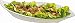 Produktbild APS 84200 Schale LEAF, 42 x 19,5 cm, Höhe 6,5 cm, 1 Liter, Melamin, weiß