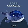 Angelcare Bobbi The Whale Ceiling Night Light Projector for Babies and Kids, Sleep Soother with Adjustable Volume Lullabies, White Noises, 3 Night Light Intensities